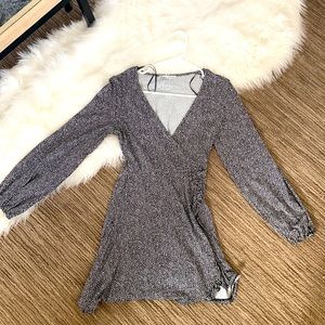 Never worn! Black and white mini dress.